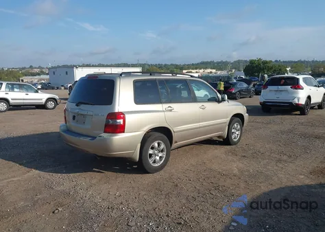 2004 Toyota Highlander V6 z USA, uszkodzony, nr VIN JTEEP21A440005143